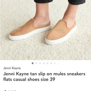 Jenni Kayne Tan Slip on Sneaker